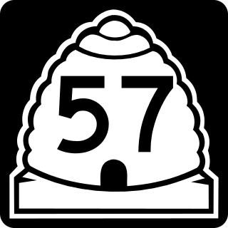 <span class="mw-page-title-main">Utah State Route 57</span>