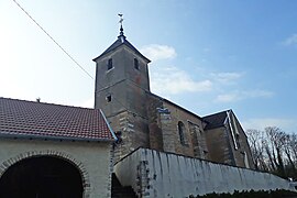 Velleguindry-et-Levrecey'deki kilise