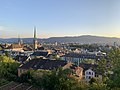 View of Central Zurich from Polyterrase, ETH Zürich (Ank Kumar) 10.jpg