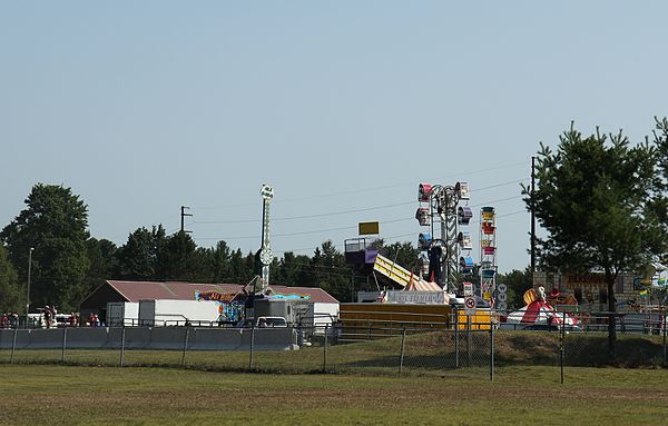 Rides during the 2015 county fair