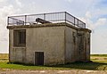 Voormalige bunker, nu uitzichtpunt. Locatie, Noarderleech provincie Friesland.