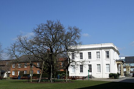 Walton Hall manor house, the vice-chancellor's office and the second oldest building on the OU Campus