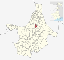 Location of Ward No. 60 in Kolkata Ward Map Ward no. 60 in Kolkata Municipal Corporation.svg