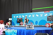 Deutsch: Gewichtheben bei den Olympischen Jugendspielen 2018; Tag 1, 7. Oktober 2018; Jungen 56 kg English: Weightlifting at the 2018 Summer Youth Olympics at 7 October 2018 – Boys' 56 kg