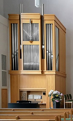 Weimar Neuapostolische Kirche: Geschichte, Baubeschreibung, Orgel