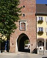 Weißenhorn (Landkreis Neu-Ulm), Oberes Tor, Stadtseite (Kirchplatz)