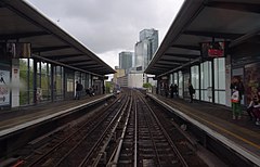 Westferry DLR station MMB 13.jpg