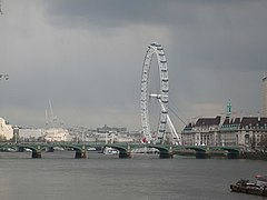 Westminster Bridge and the London Eye taken from Lambeth Bridge - geograph.org.uk - 763345.jpg