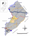 Map of White Township in Warren County, New Jersey