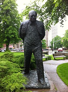 upright=1Winston Churchill by Oscar Nemon WinstonChurchillHalfaxNovaScotia.JPG