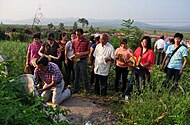 移民搬遷之前祭祖