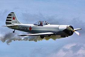 A Jakovlev Yak-50 cikk illusztráló képe