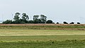 Zicht vanaf Sânfeartsdyk op het IJsselmeer.