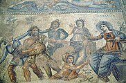 Paphos, Haus des Aion: Apollo und Marsyas