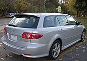 Makyajsız Mazda 6 wagon (Kanada)