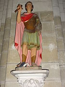 Sainte-Maure-de-Touraine, église Saint-Blaise (France).