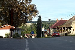 Centre of Čestín