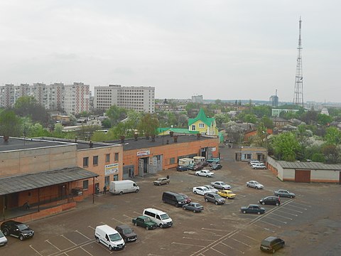Чернігівська державна обласна телерадіокомпанія, внутрішня автостоянка