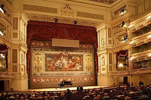 Interior of the current opera house, 2013