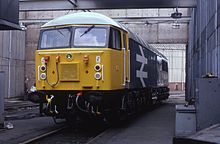 Lokomotive 56107 bei der Auslieferung in Doncaster