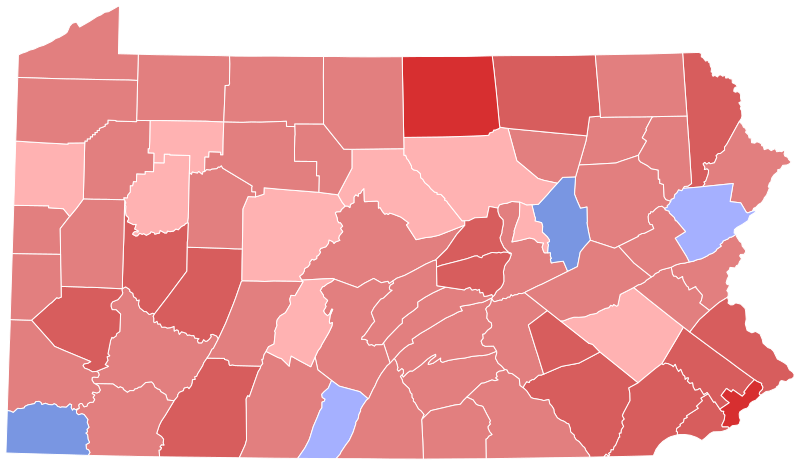 File:1920 United States Senate election in Pennsylvania results map by county.svg