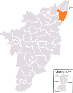 Chengalpattu (Lok Sabha constituency) Defunct parliament constituency in Tamil Nadu, India