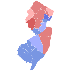 1990 United States Senate election in New Jersey results map by county.svg