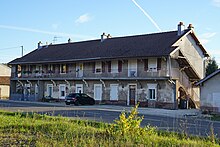 La caserne des Fressais située à Champagney.