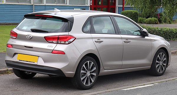 Hyundai i30 as a conventional 5-door hatchback