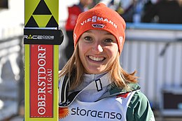 Katharina Althaus i Seefeld 2019