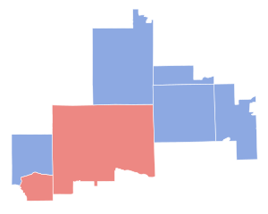 2022 Illinois 14th Congressional District results.svg