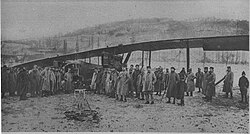 AEG G.IV crash 23 December 1917