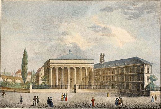 De universiteit rond 1830