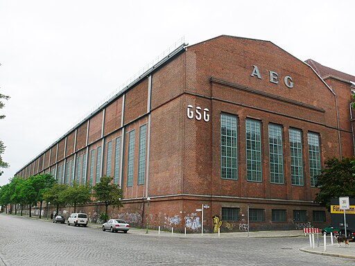 AEG Montagehalle für Großgeräte Voltastraße Hussitenstraße 3