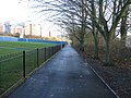 A new footpath - cyclepath into town - geograph.org.uk - 1060520.jpg