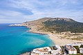Aerial view of Cala Mesquida beach in Mallorca, Spain (47992225618).jpg