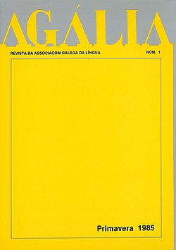 Agália. Revista da Associaçom Galega da Língua. n 1. primavera 1985.jpg