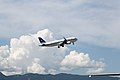 * Nomination Airbus A320 of Kuwait Airways taking off from Geneva International Airport --MB-one 11:20, 7 August 2024 (UTC) * Promotion Main subject is good quality. I suggest a tighter crop to eliminate the a bit disturbing elements.--Milseburg 13:54, 7 August 2024 (UTC)