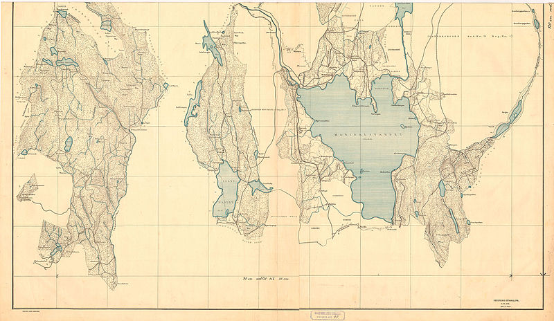 File:Akershus amt nr 85 sør- Oversiktskart over Kristiania kommunes skogeiendommer i Aker, 1913.jpg