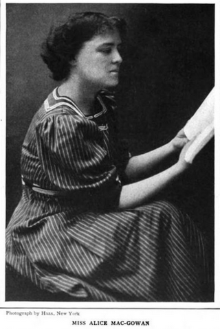 <span class="mw-page-title-main">Alice MacGowan</span> American novelist