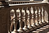 Balustrade im Obergeschoss