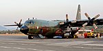An Indonesian Air Force C-130 on the at Langkawi International Airport flightline (cropped).jpg