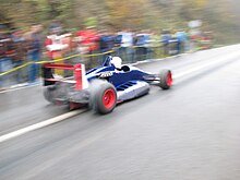 Resita hillclimb 2007, Romania Andrei Dumitrescu in 2007.JPG