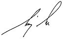 Andrzej Duda's signature