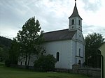 Catholic branch church hl.  Anna and crucifix