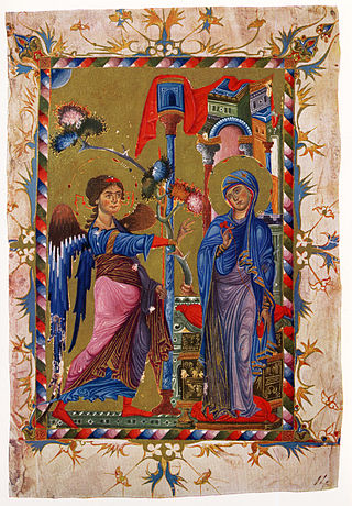 <span class="mw-page-title-main">Annunciation</span> Announcement of the conception and birth of Jesus to Mary