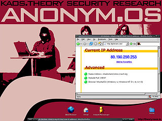 <span class="mw-page-title-main">Anonym.OS</span> Linux distribution