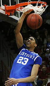 Davis as a Wildcat Anthony Davis dunk.JPG