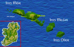 Isole Aran - Localizzazione