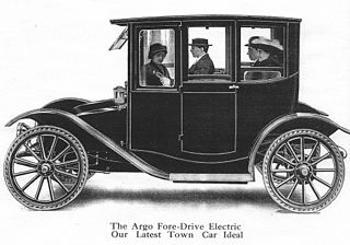 <span class="mw-page-title-main">Argo Electric</span> Defunct American motor vehicle manufacturer